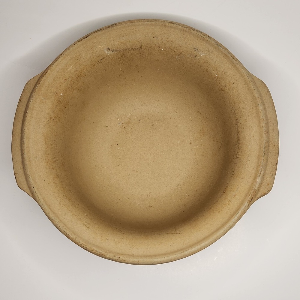PAMPERED CHEF Stoneware Baking Bowl Family Heritage 9 inch - Picture 2 of 3